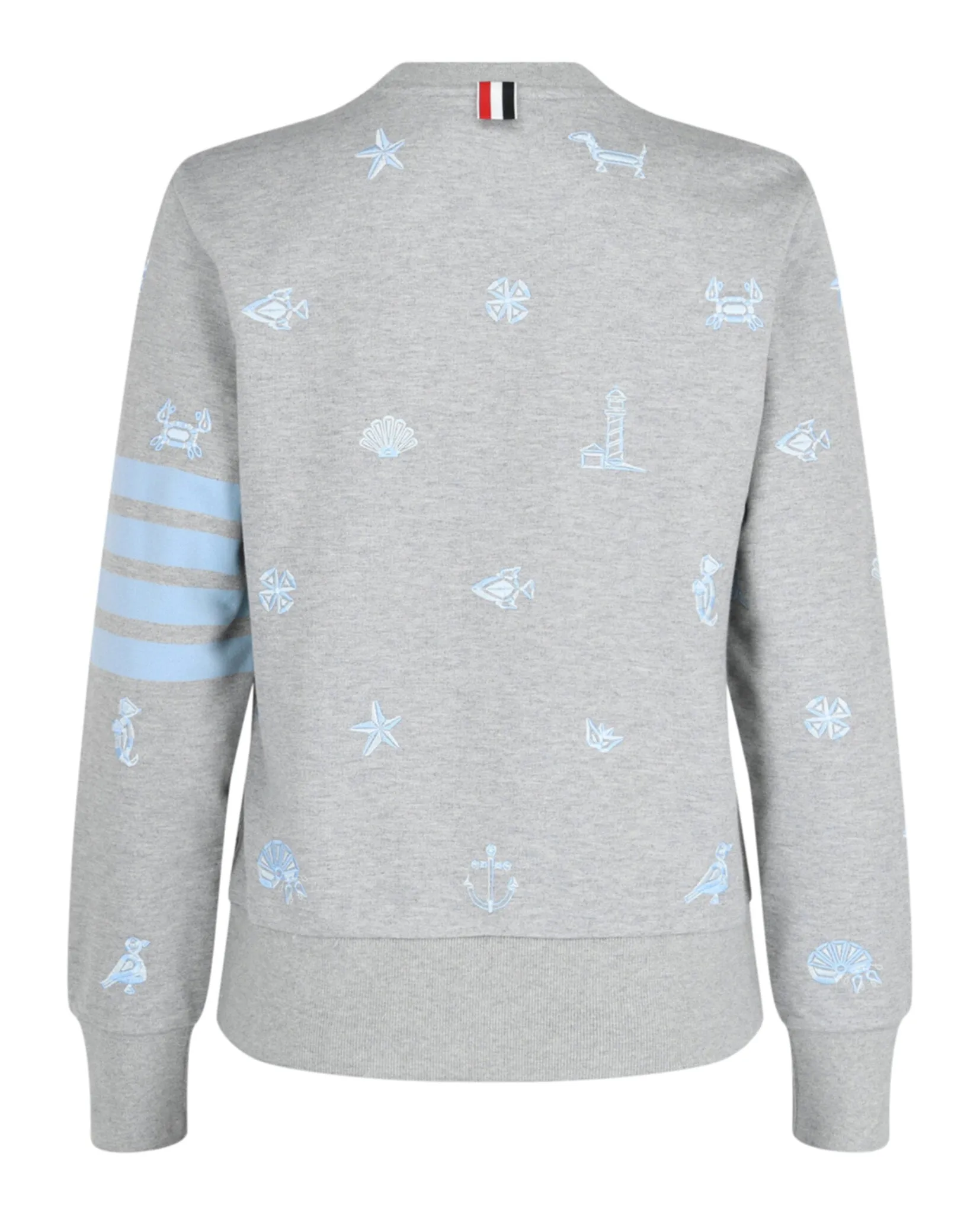 4-Bar Nautical Crewneck Sweatshirt