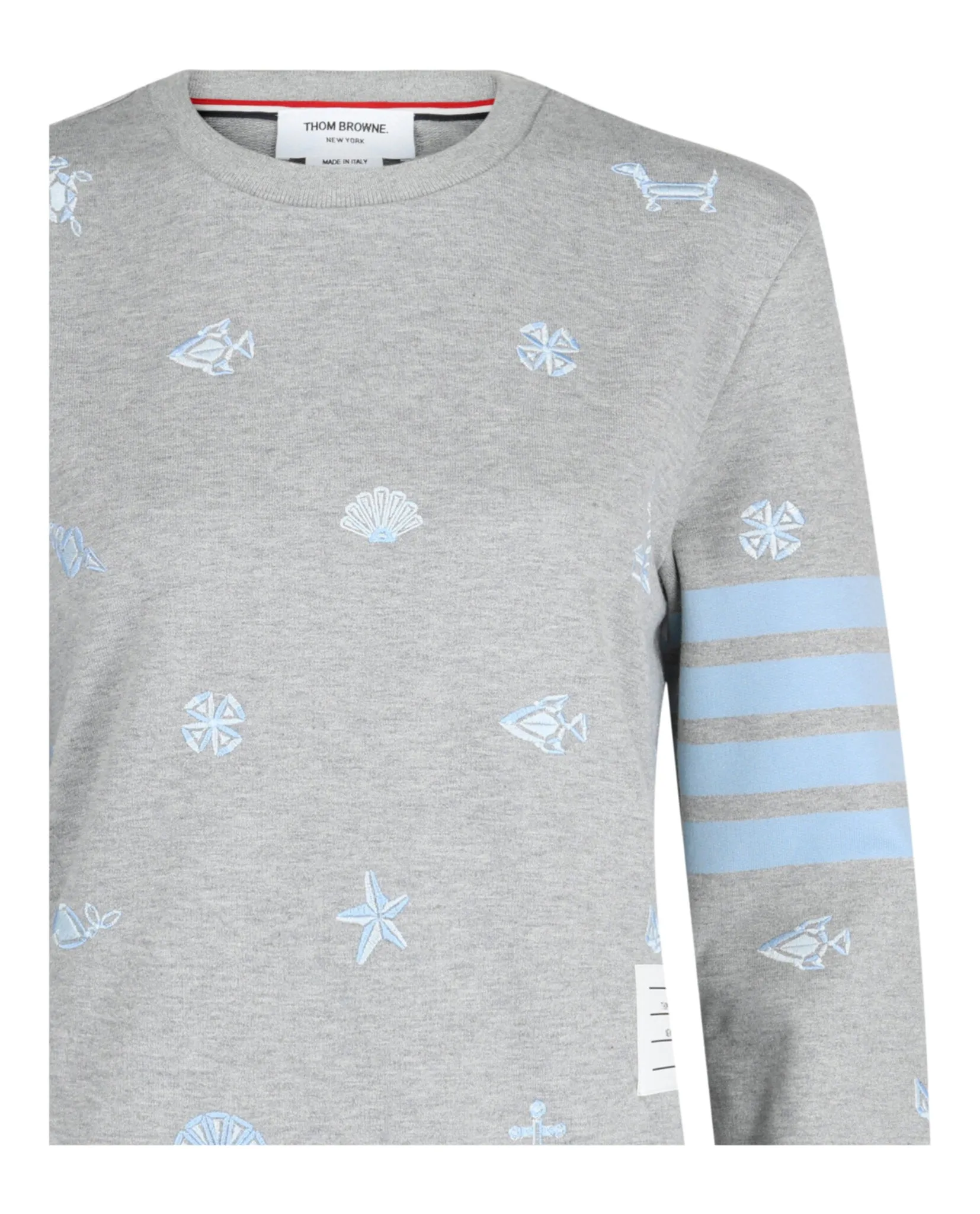 4-Bar Nautical Crewneck Sweatshirt