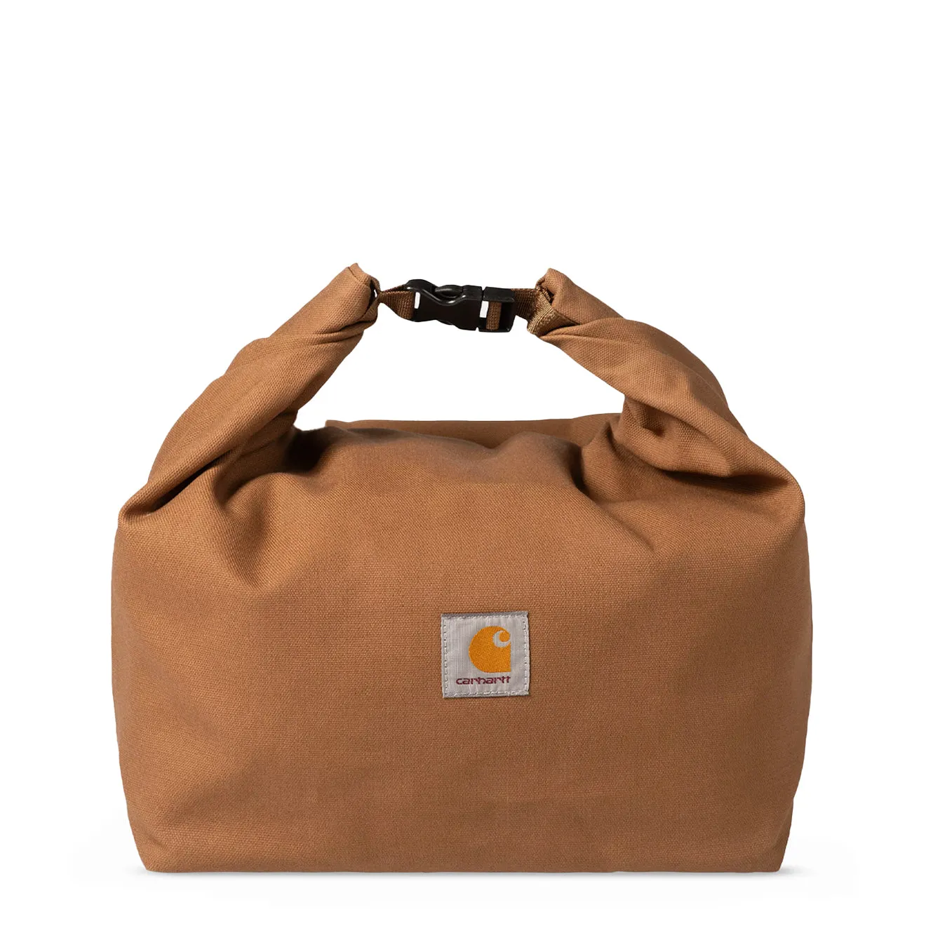 Accessories Carhartt Wipaccessories Men Carhartt WIP Canvas Roll-Up Insulated Bag Hamilton Brown