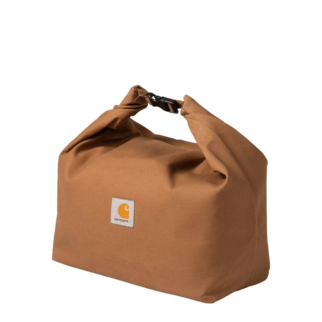 Accessories Carhartt Wipaccessories Men Carhartt WIP Canvas Roll-Up Insulated Bag Hamilton Brown