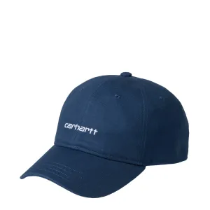 Accessories Carhartt Wipaccessories Men Carhartt WIP Canvas Script Cap Elder / White