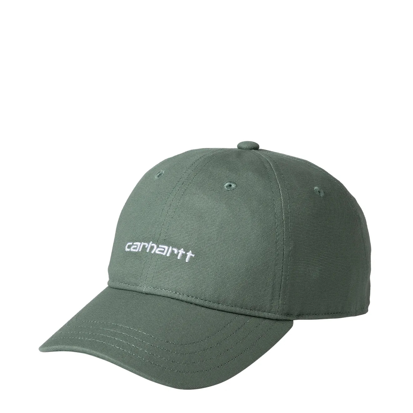 Accessories Carhartt Wipaccessories Men Carhartt WIP Canvas Script Cap Park / White