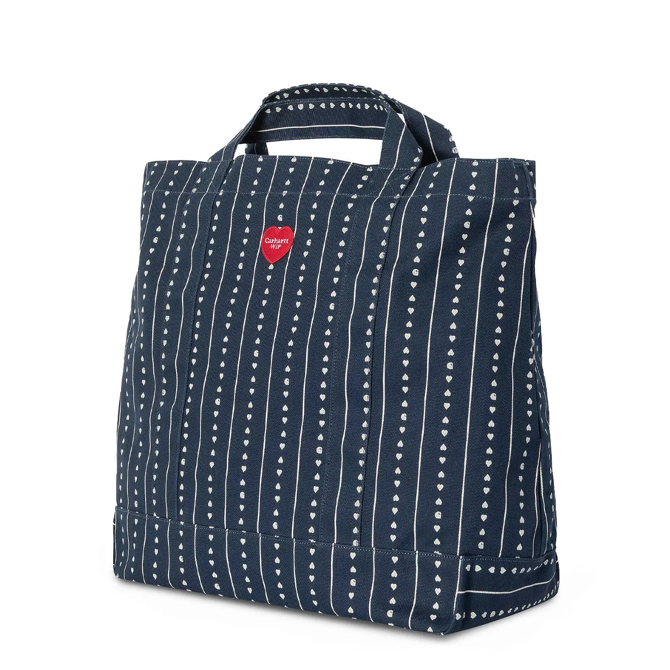 Accessories Carhartt Wipaccessories Men Carhartt WIP Drewe Tote Big Heart C Pinstripe / Ink / Natural