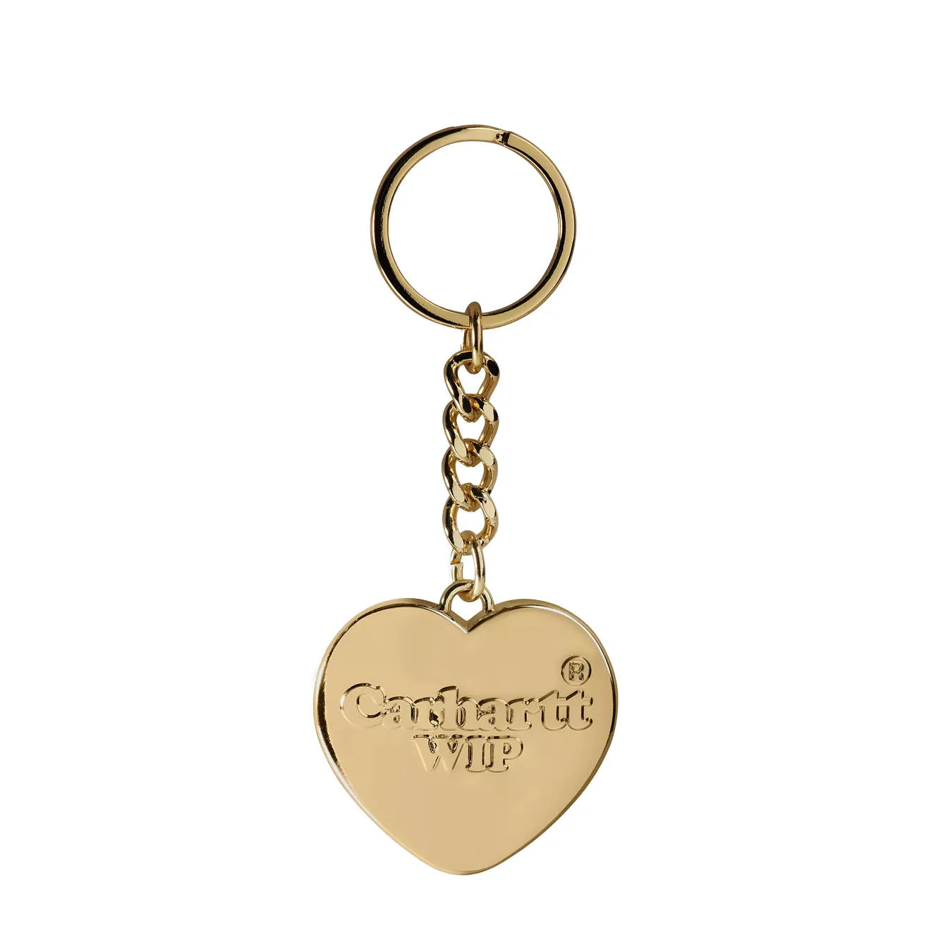 Accessories Carhartt Wipaccessories Men Carhartt WIP Heart Keychain Gold