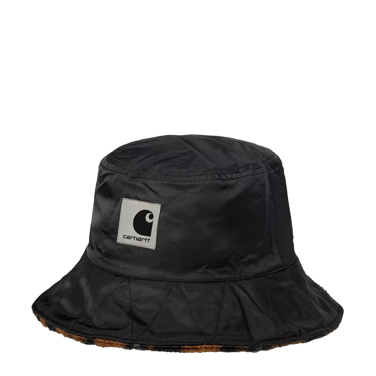 Accessories Carhartt Wipaccessories Men Carhartt WIP Orla Bucket Hat Camo Leo Jacquard Tamarind / Black