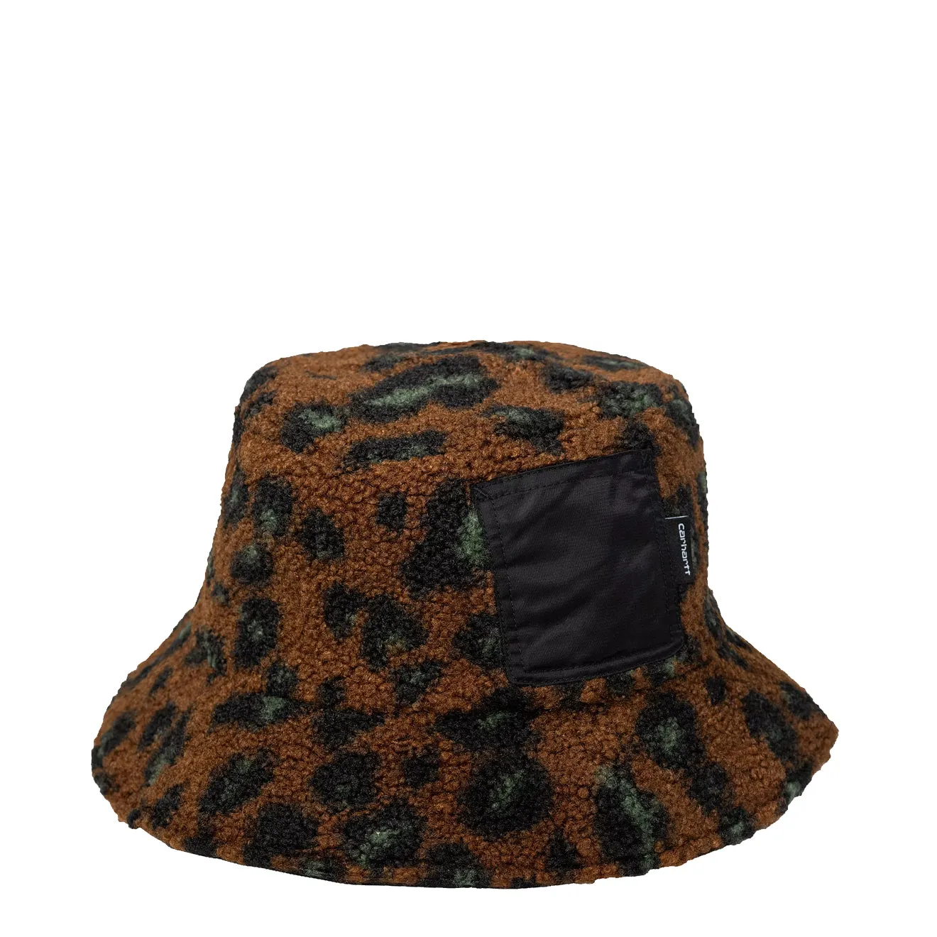Accessories Carhartt Wipaccessories Men Carhartt WIP Orla Bucket Hat Camo Leo Jacquard Tamarind / Black