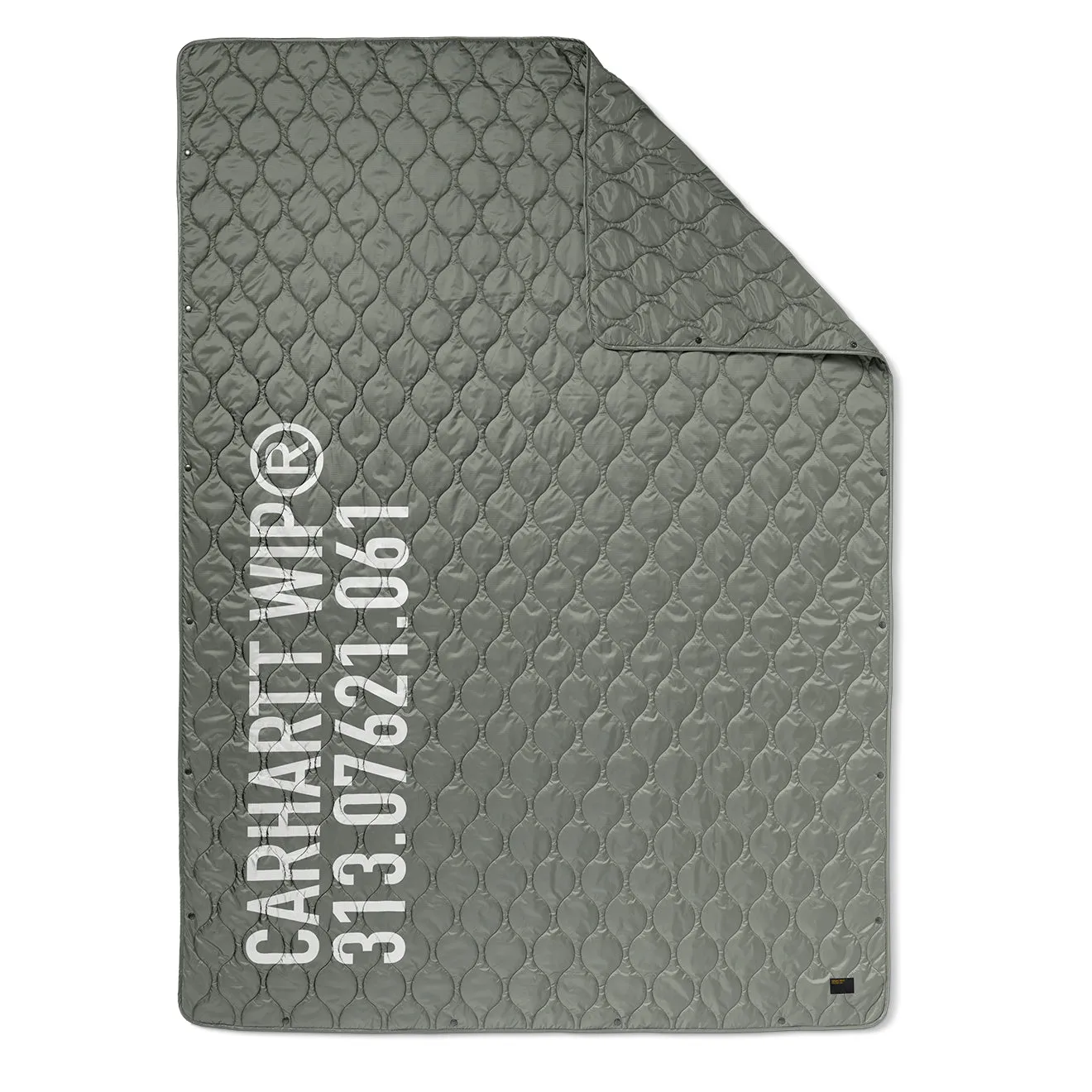 Accessories Carhartt Wipaccessories Men Carhartt WIP Tour Quilted Blanket Smoke Green / Reflective