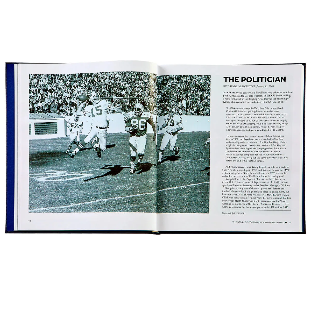Accessories Graphic Image Book Graphic Image The Story of Football Navy Bonded Leather