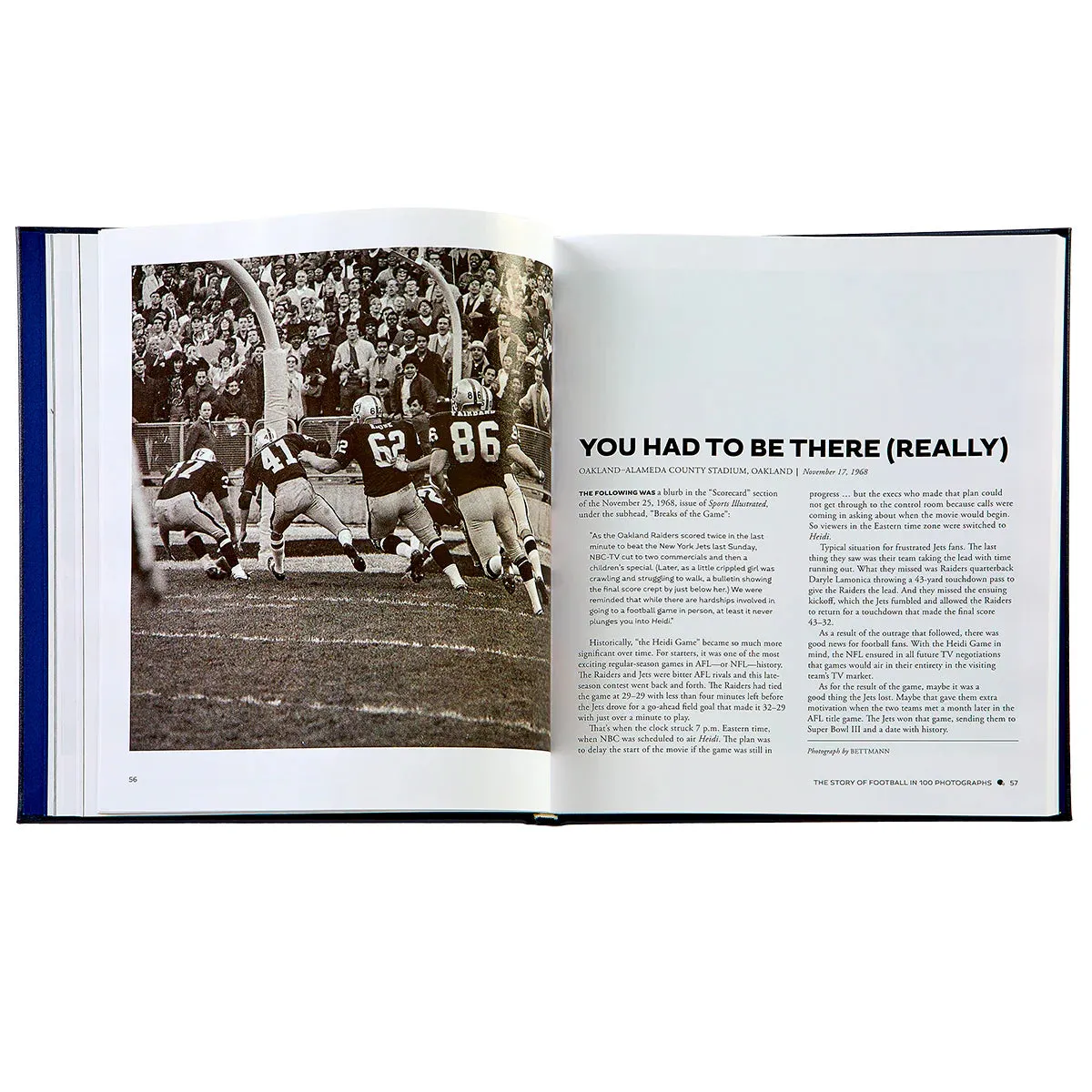 Accessories Graphic Image Book Graphic Image The Story of Football Navy Bonded Leather