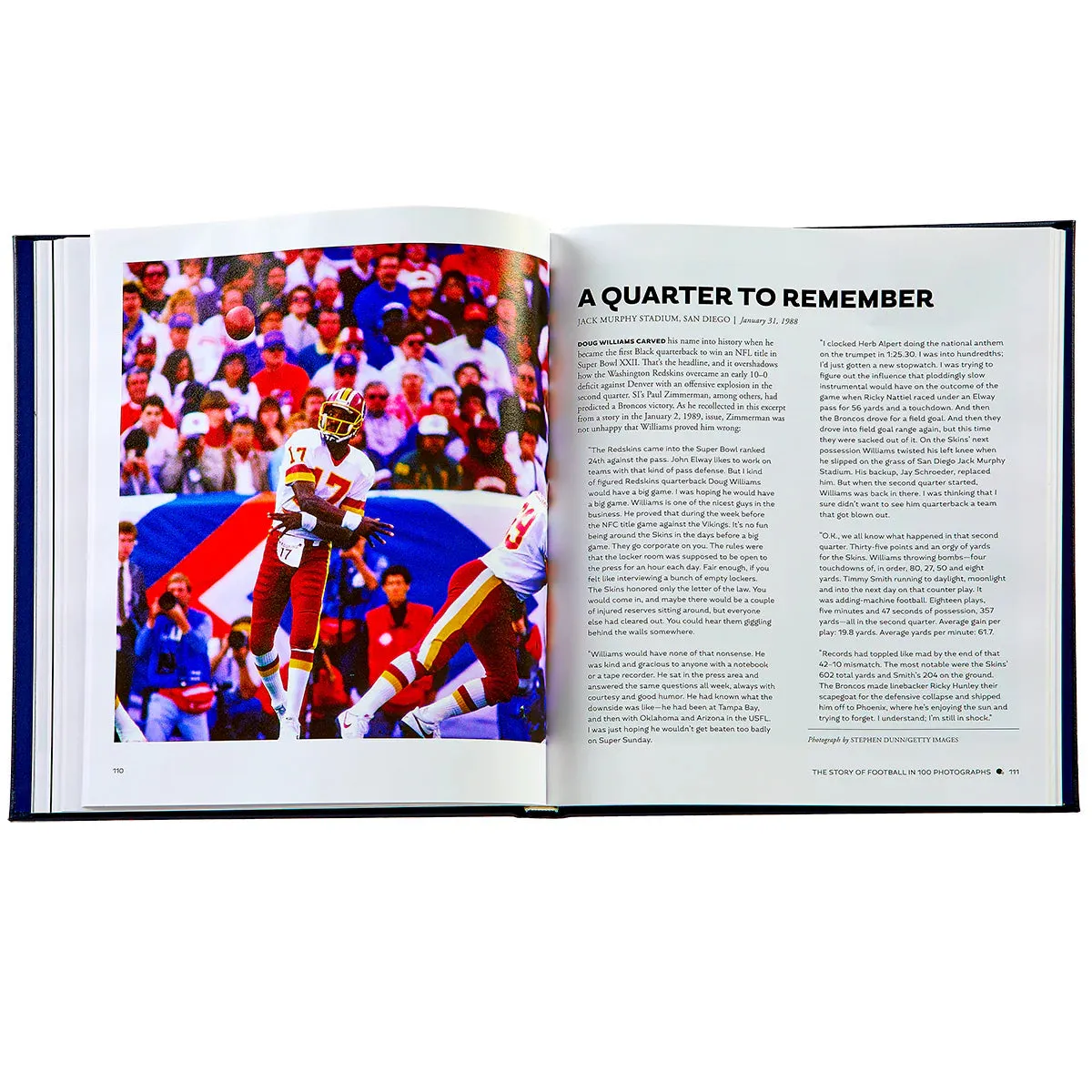 Accessories Graphic Image Book Graphic Image The Story of Football Navy Bonded Leather