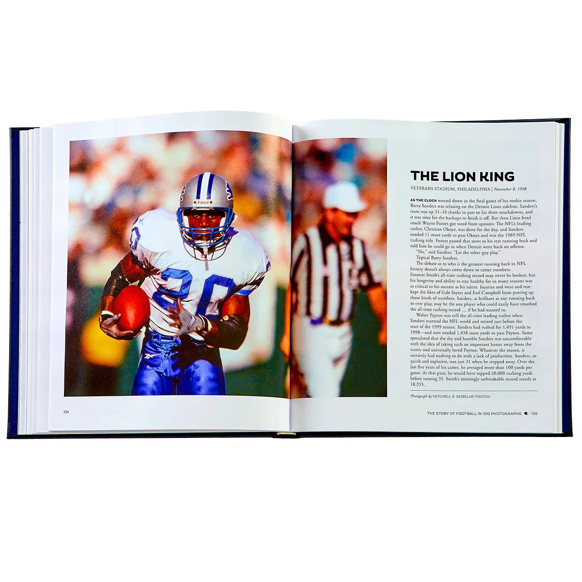 Accessories Graphic Image Book Graphic Image The Story of Football Navy Bonded Leather