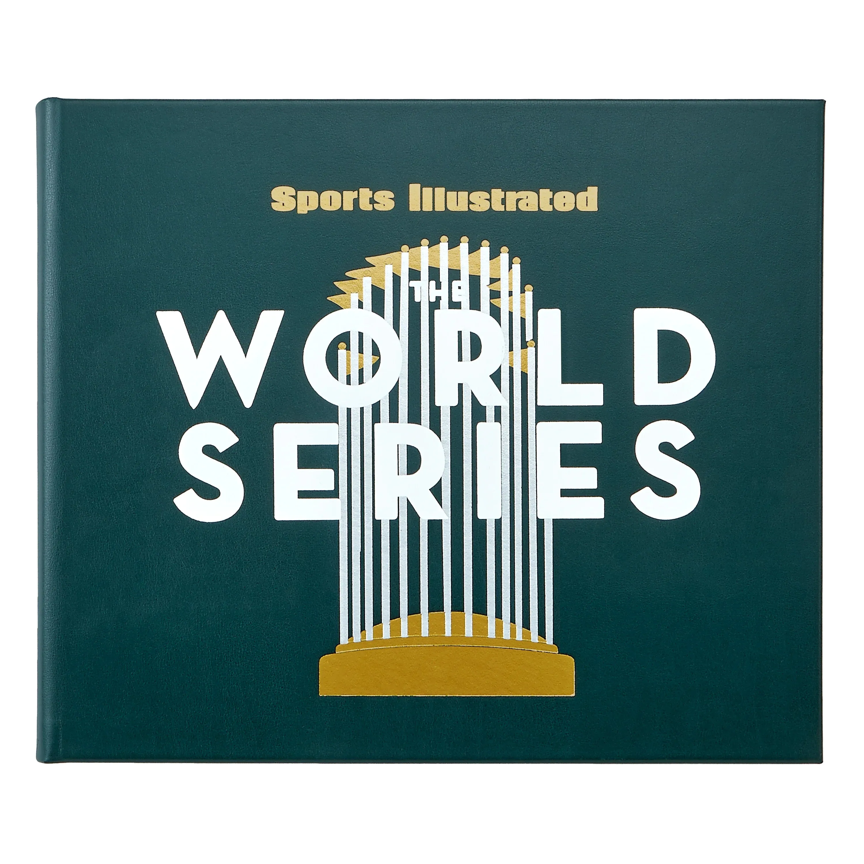 Accessories Graphic Image Book Graphic Image The World Series Green Bonded Leather