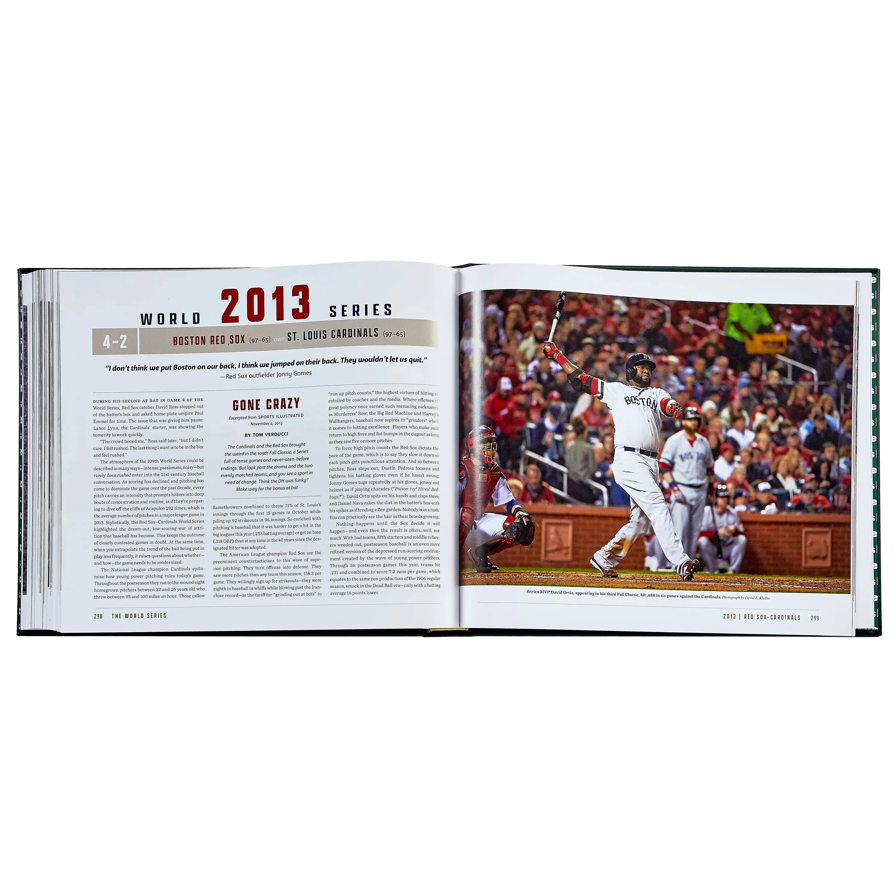 Accessories Graphic Image Book Graphic Image The World Series Green Bonded Leather