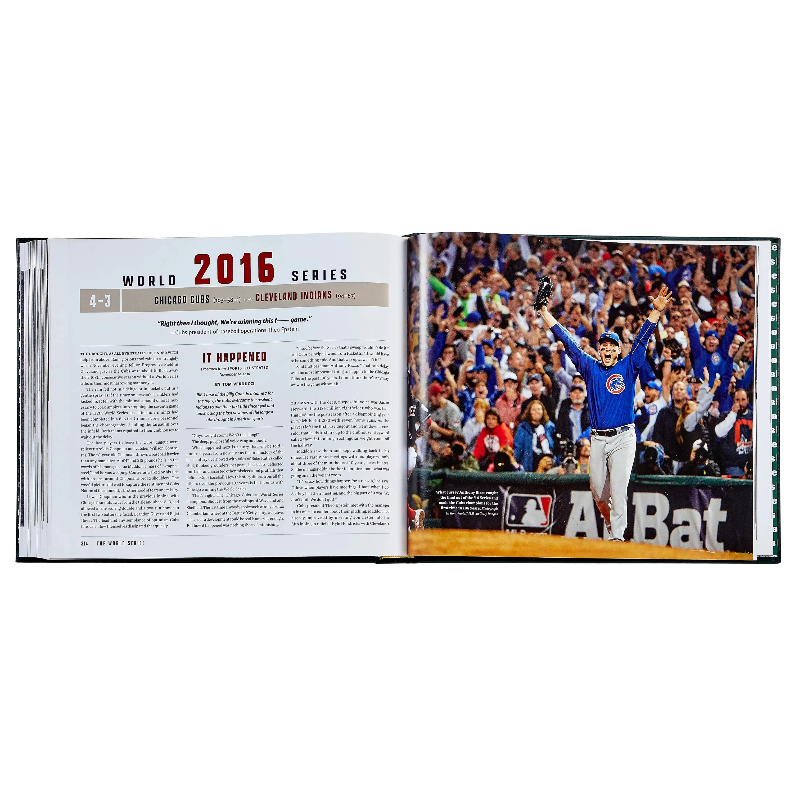 Accessories Graphic Image Book Graphic Image The World Series Green Bonded Leather