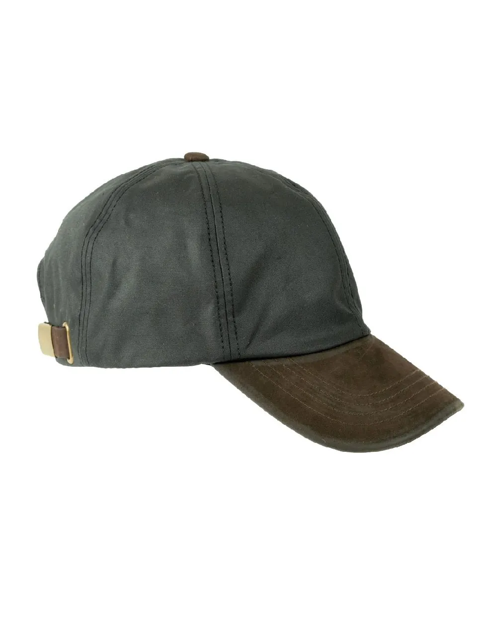 Accessories Heather Hats Heather Hamilton Wax Leather Peak Baseball Cap