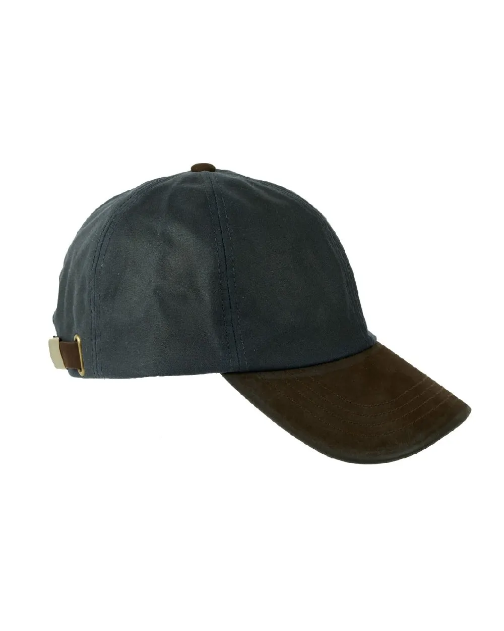Accessories Heather Hats Heather Hamilton Wax Leather Peak Baseball Cap