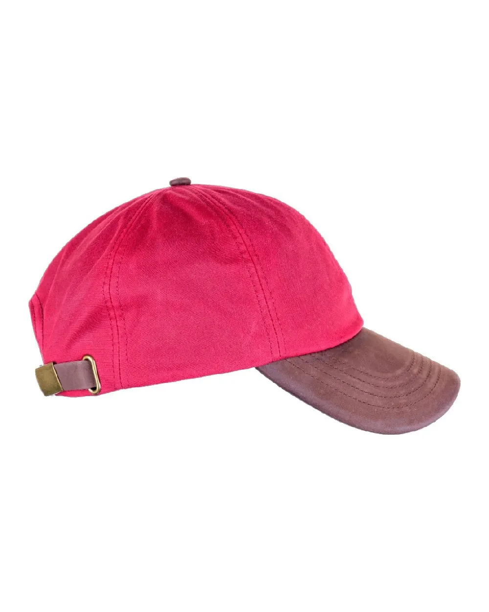 Accessories Heather Hats Heather Hamilton Wax Leather Peak Baseball Cap