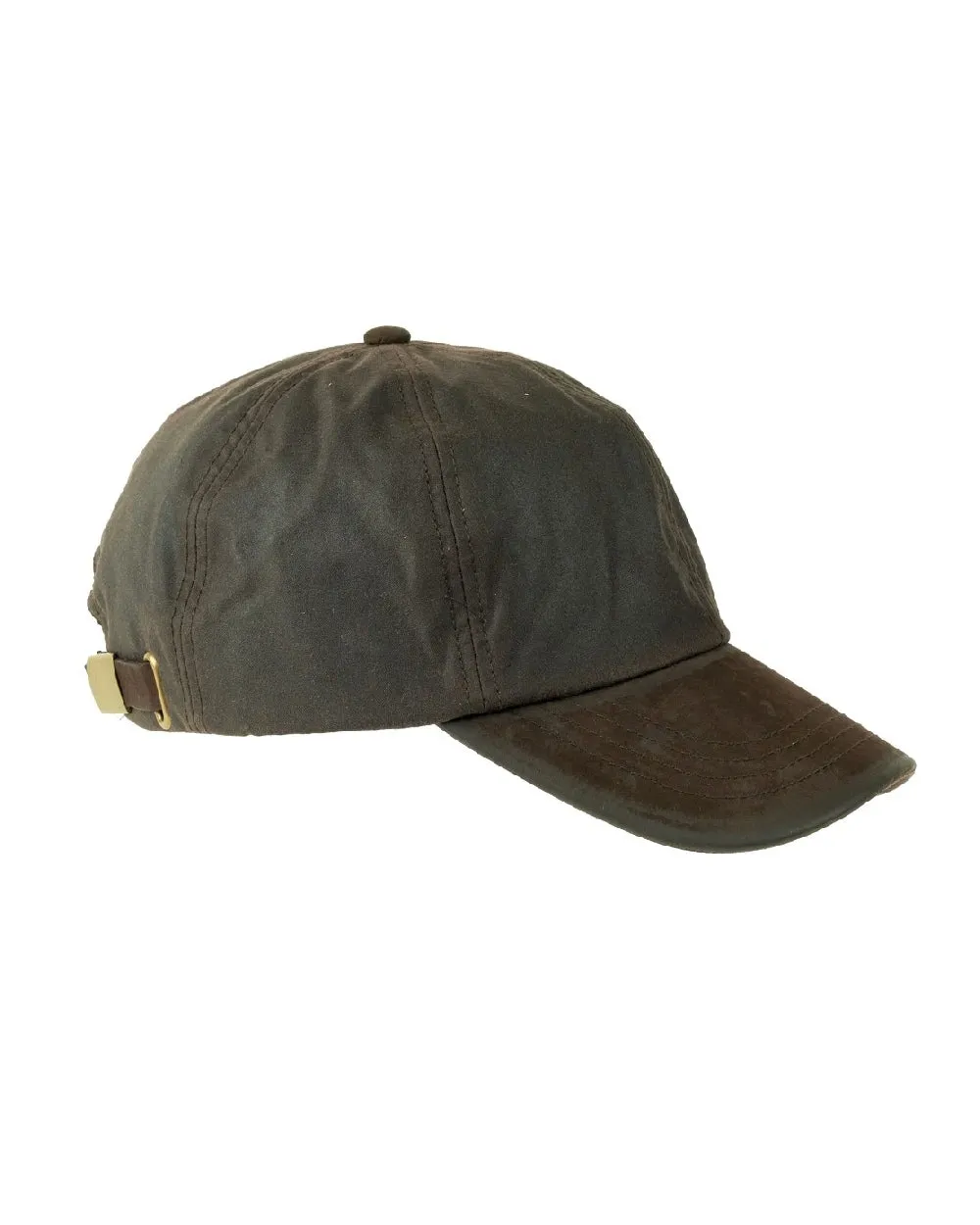 Accessories Heather Hats Heather Hamilton Wax Leather Peak Baseball Cap