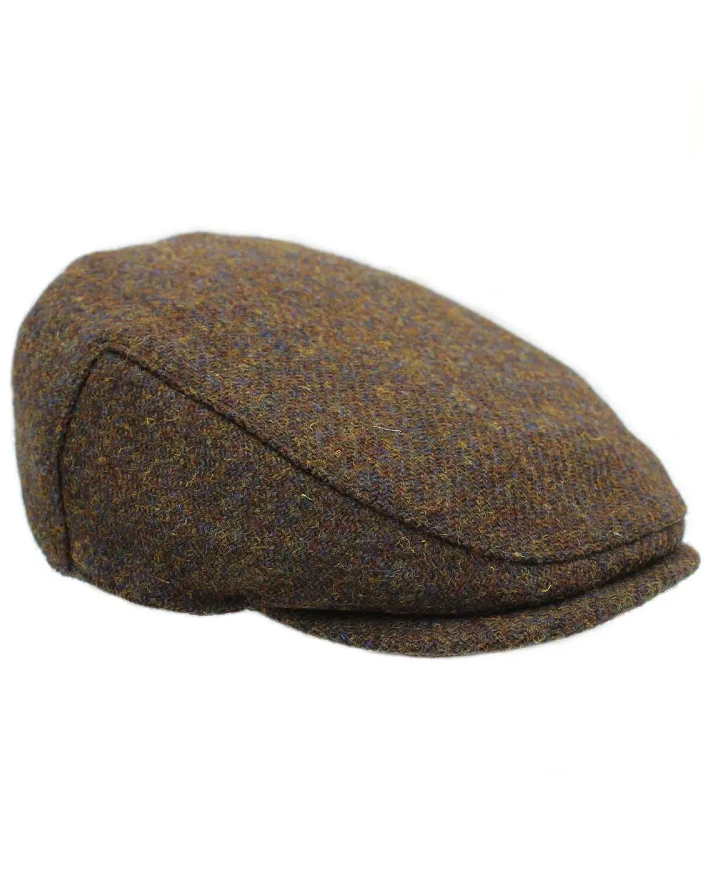 Accessories Heather Hats Heather Highland Harris Tweed Flat Cap