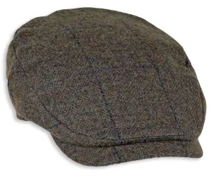 Accessories Heather Hats Heather Maxwell Tweed Bond Cap | Navy Overcheck