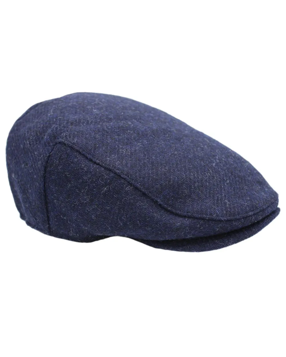 Accessories Heather Hats Heather Selby Twill Tweed Flat Cap