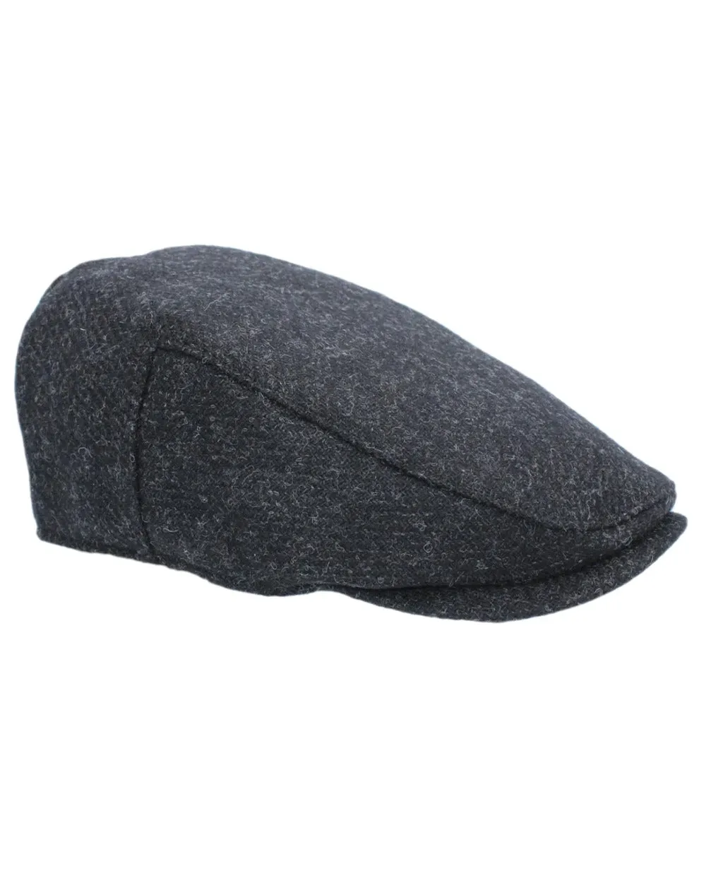 Accessories Heather Hats Heather Selby Twill Tweed Flat Cap