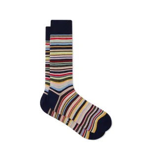 Accessories Paul Smith Paul Smith Sock Farley Stripe Navy
