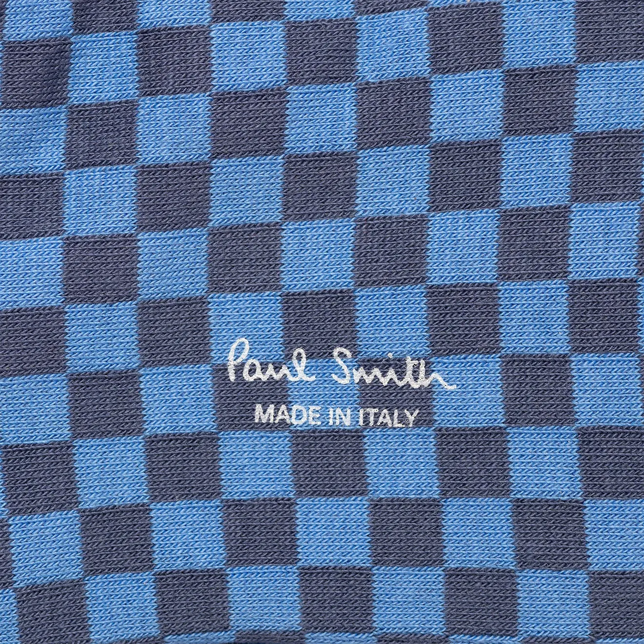 Accessories Paul Smith Paul Smith Sock Hudson Check Cobalt Blue