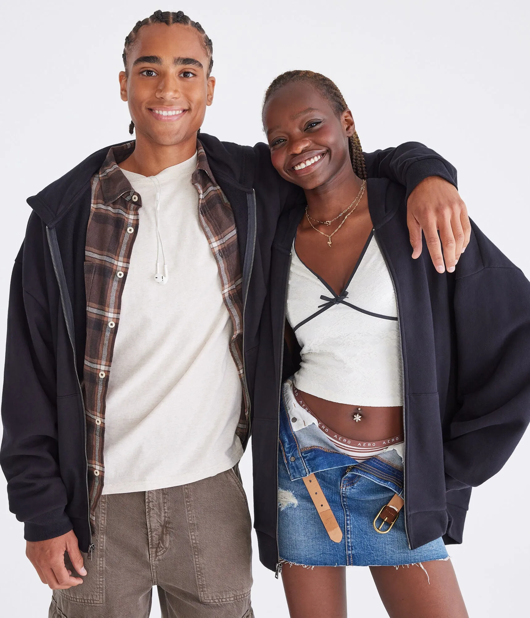 Aeropostale Cloud Soft Full-Zip Hoodie