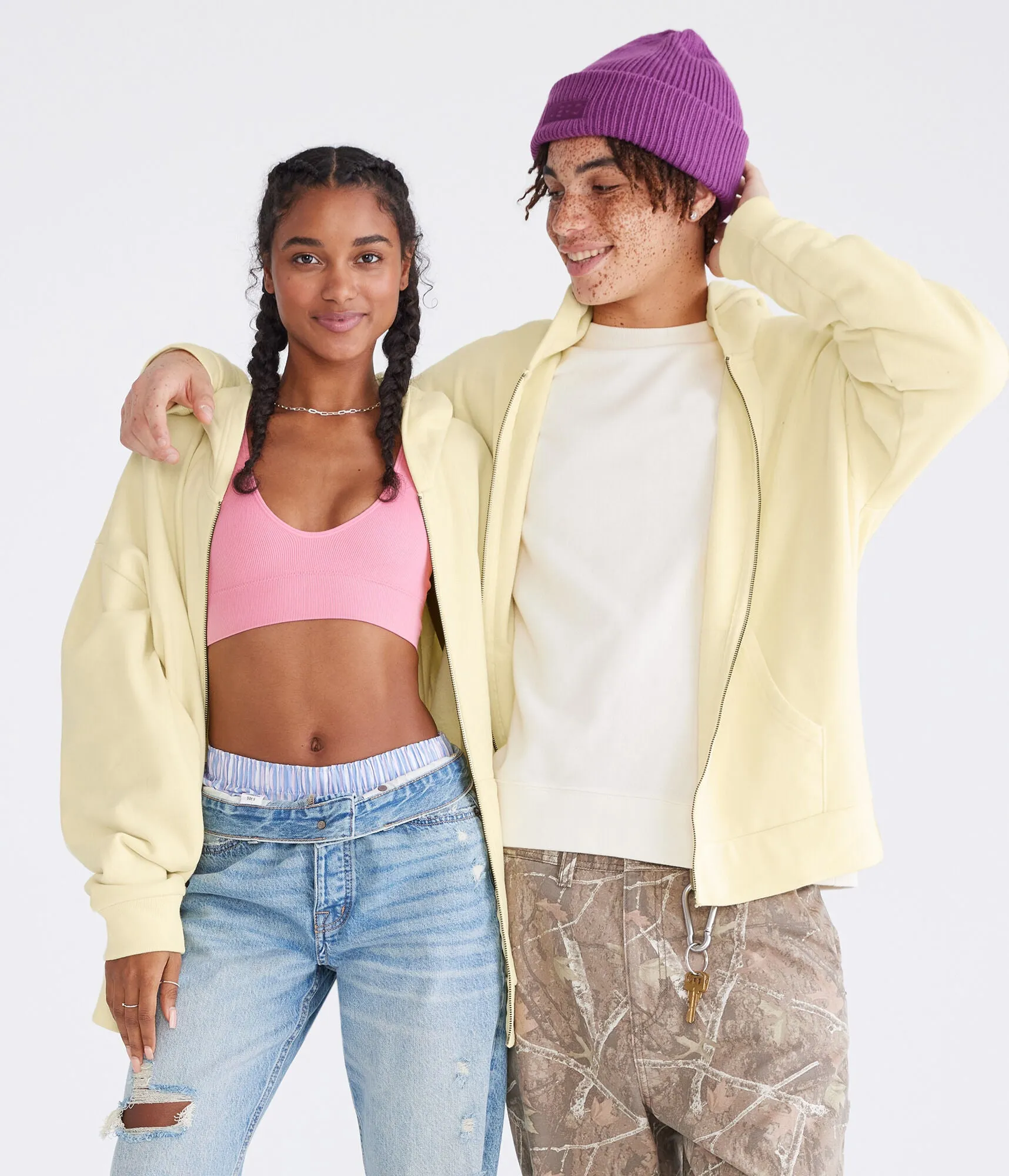 Aeropostale Cloud Soft Full-Zip Hoodie