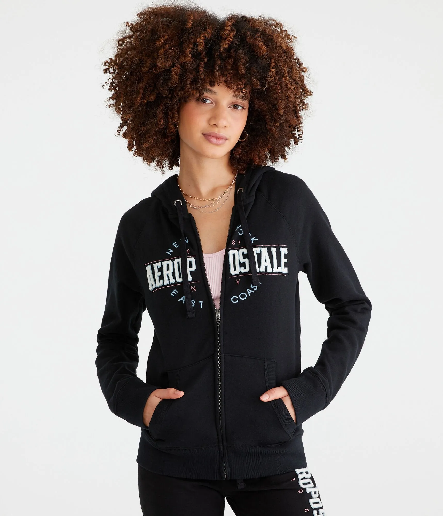 Aeropostale East Coast Full-Zip Hoodie