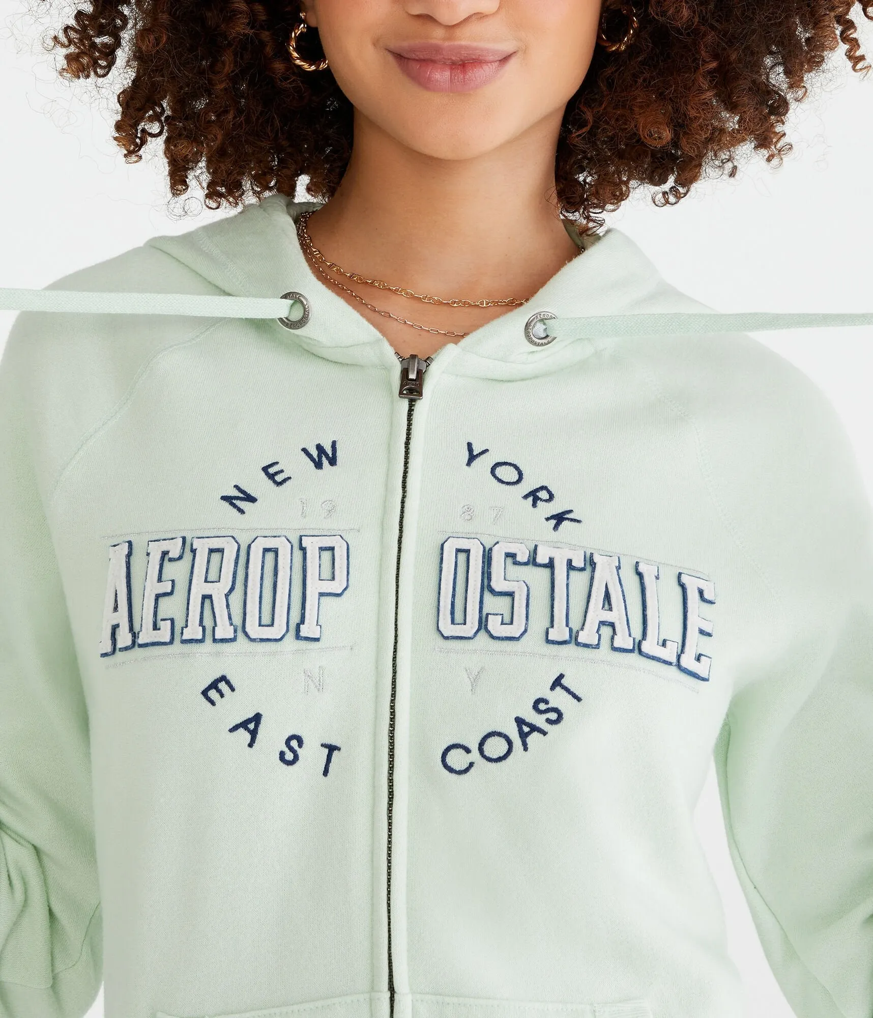 Aeropostale East Coast Full-Zip Hoodie