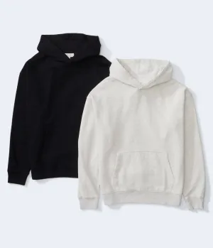 Aeropostale Mens' Essentials Pullover Hoodie 2-Pack - -colored - Size XS - Cotton - Teen Fashion & Clothing Multi Aeropostale