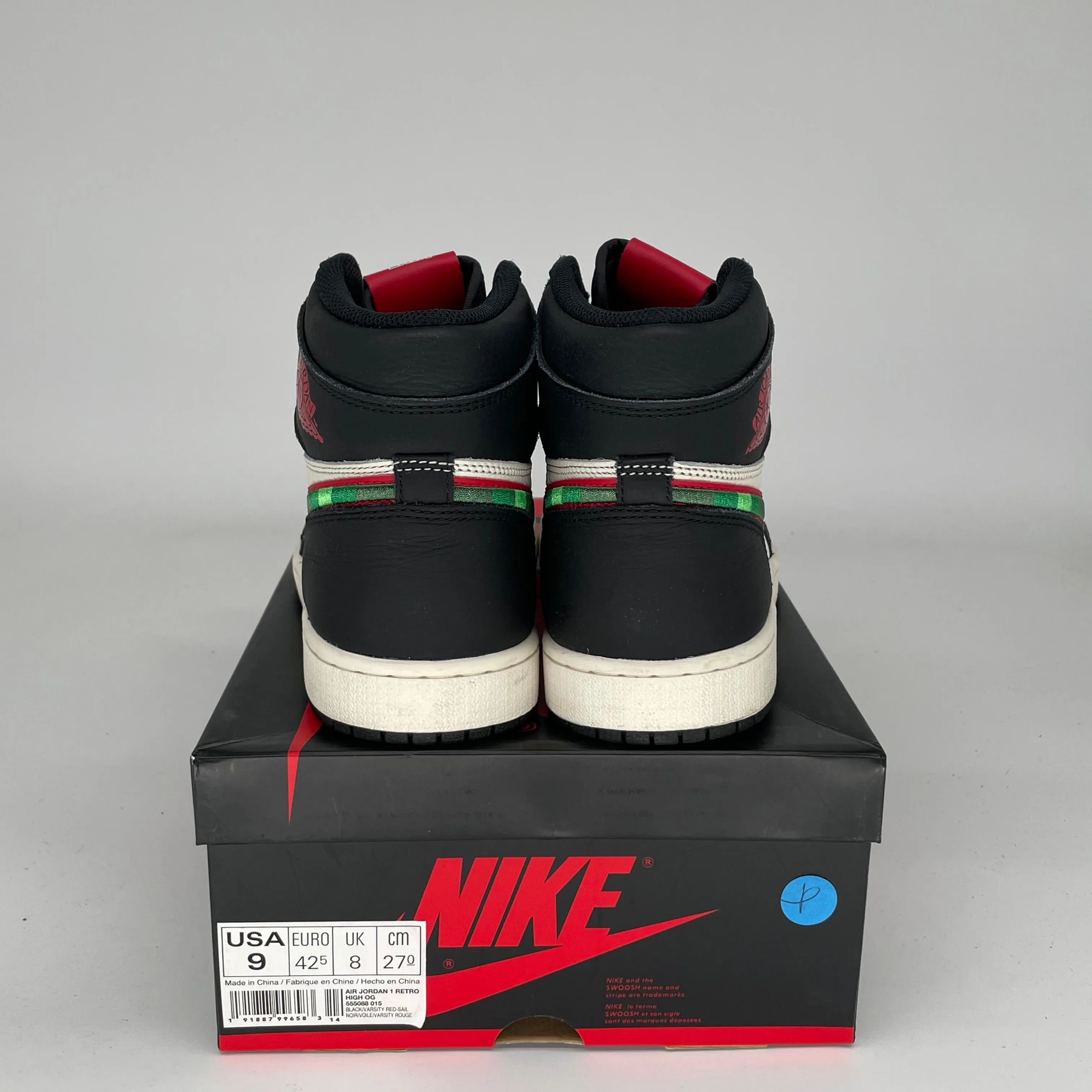 AIR JORDAN 1 SPORTS ILLUSTRATED SIZE 9 555088-015