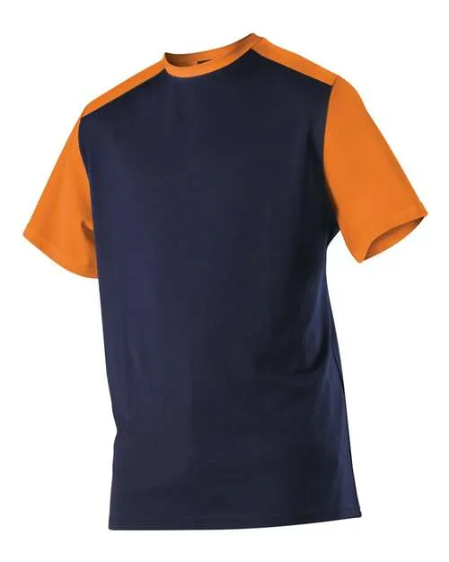 Alleson Athletic 532CJY Youth Crewneck Baseball Jersey
