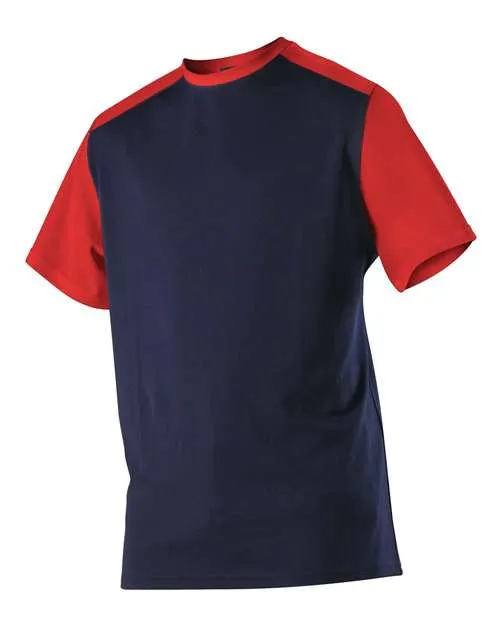 Alleson Athletic 532CJY Youth Crewneck Baseball Jersey