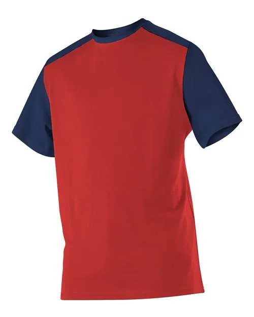 Alleson Athletic 532CJY Youth Crewneck Baseball Jersey
