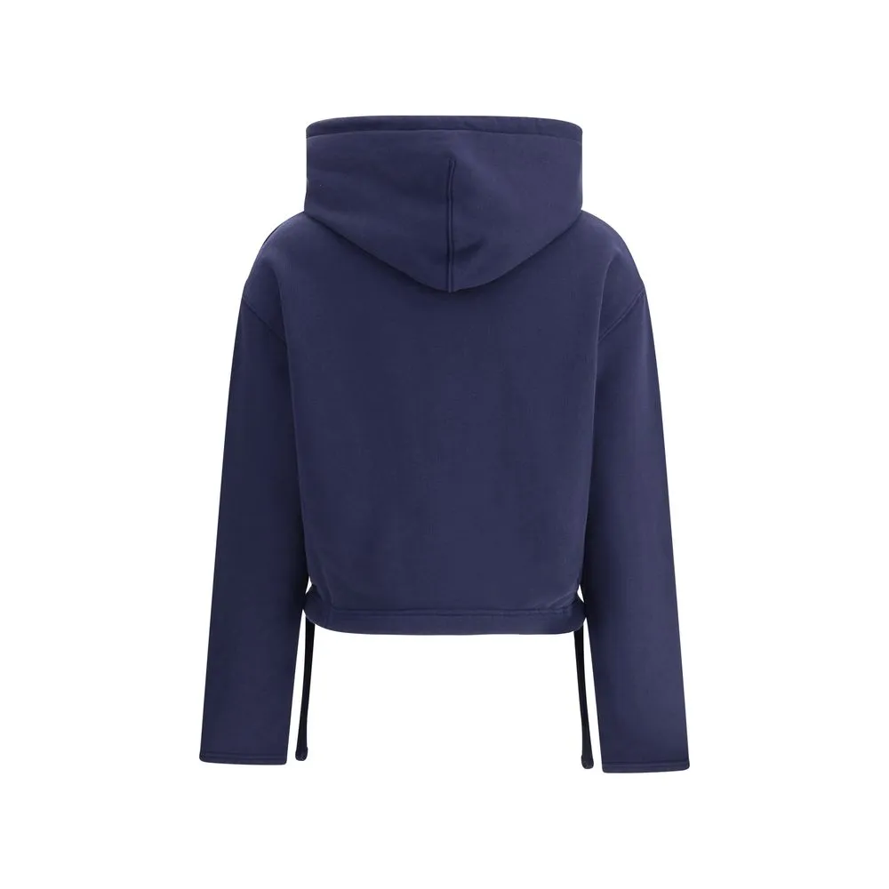 Ami Paris Cropped Women's Hoodie