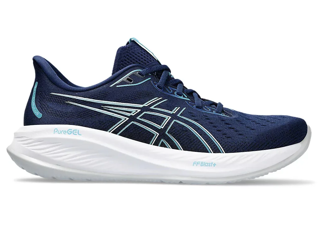 Asics Mens Gel Cumulus 26 - Blue Expanse/Blue Teal (1011B792-401) Asics	Running Shoes