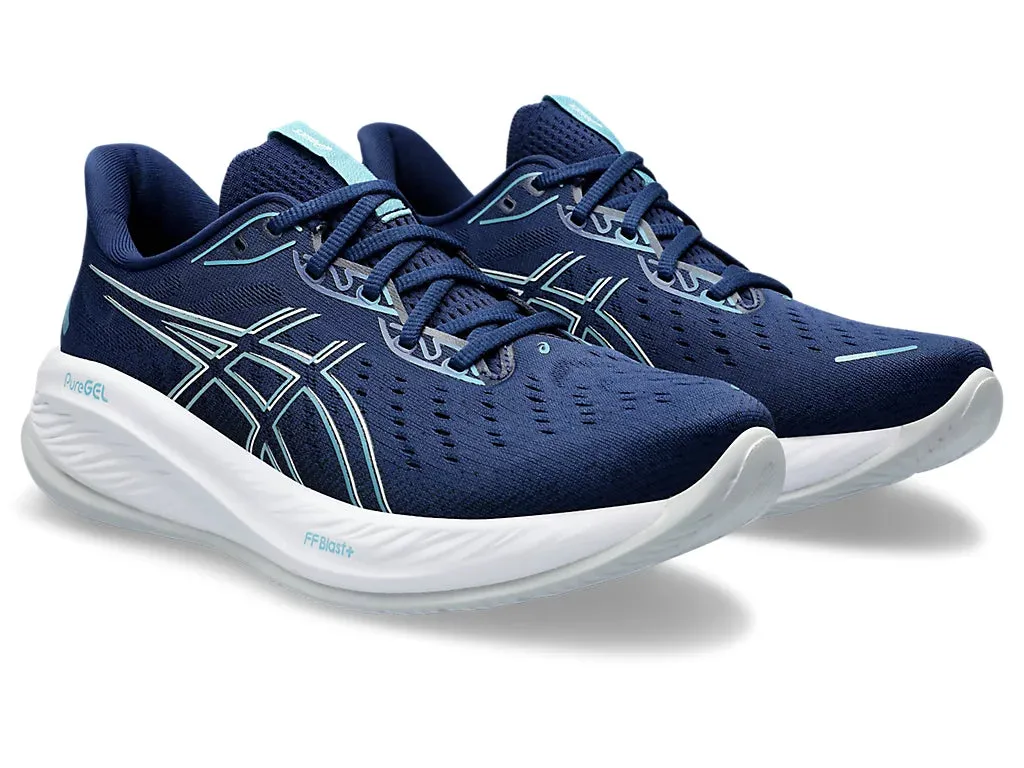 Asics Mens Gel Cumulus 26 - Blue Expanse/Blue Teal (1011B792-401) Asics	Running Shoes