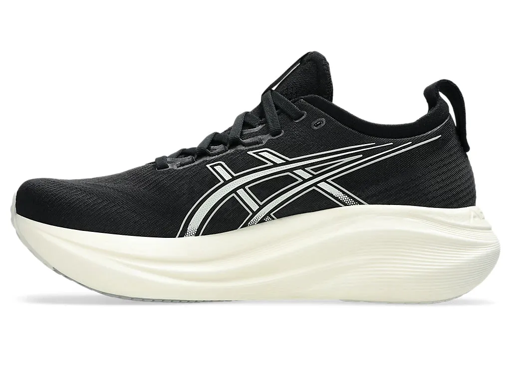 Asics Mens Gel Nimbus 27 - Black/Lake Grey (1011B958-002) Asics	Running Shoes