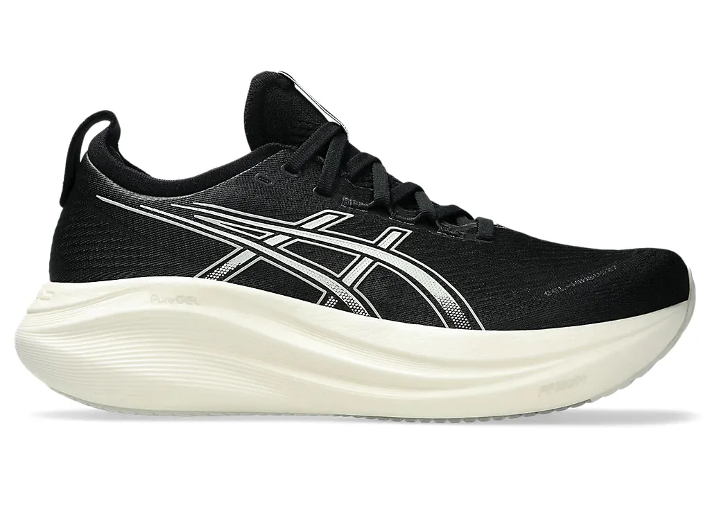 Asics Mens Gel Nimbus 27 - Black/Lake Grey (1011B958-002) Asics	Running Shoes