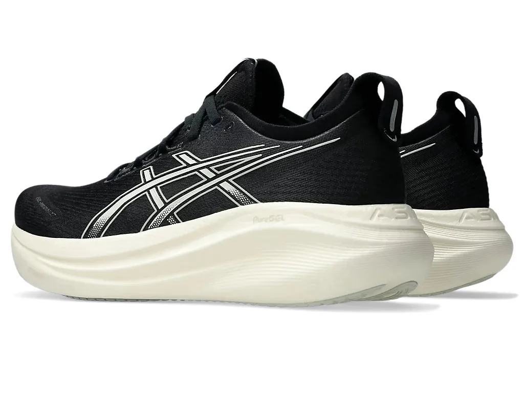 Asics Mens Gel Nimbus 27 - Black/Lake Grey (1011B958-002) Asics	Running Shoes