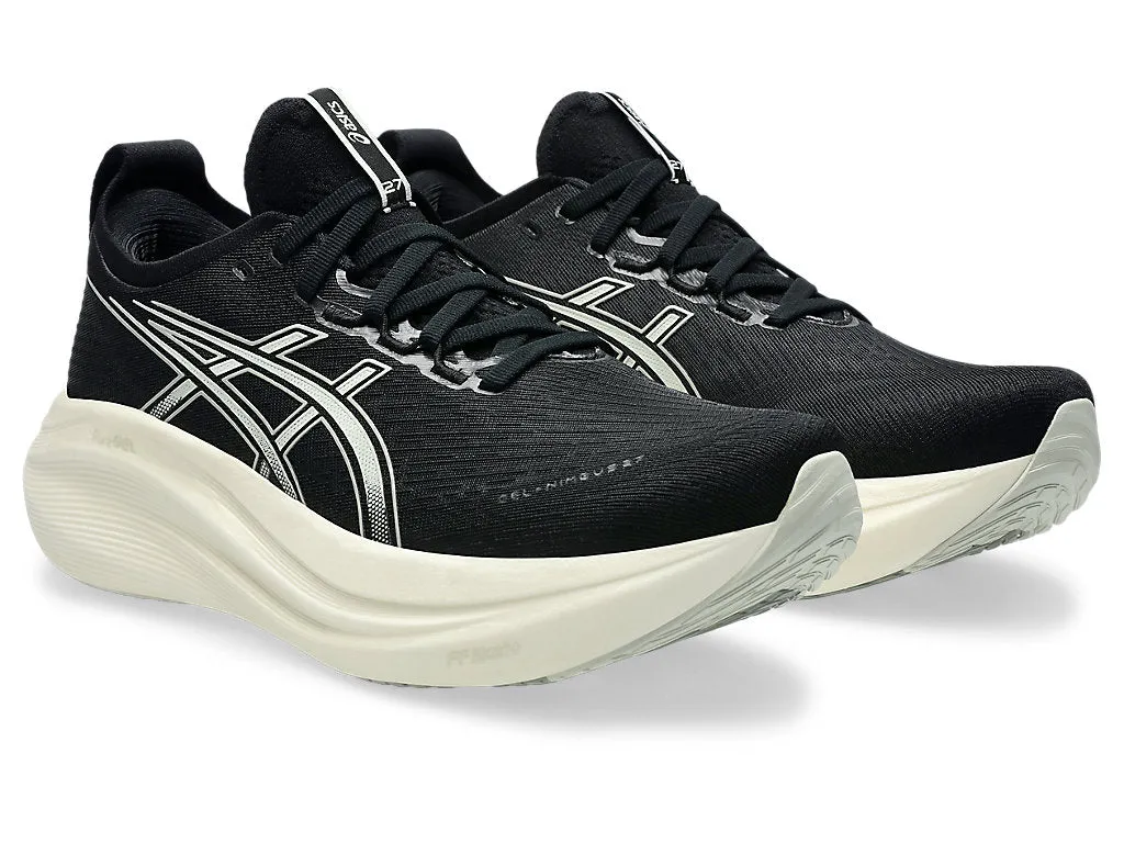 Asics Mens Gel Nimbus 27 - Black/Lake Grey (1011B958-002) Asics	Running Shoes