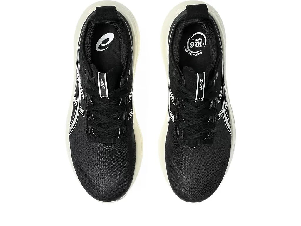 Asics Mens Gel Nimbus 27 - Black/Lake Grey (1011B958-002) Asics	Running Shoes