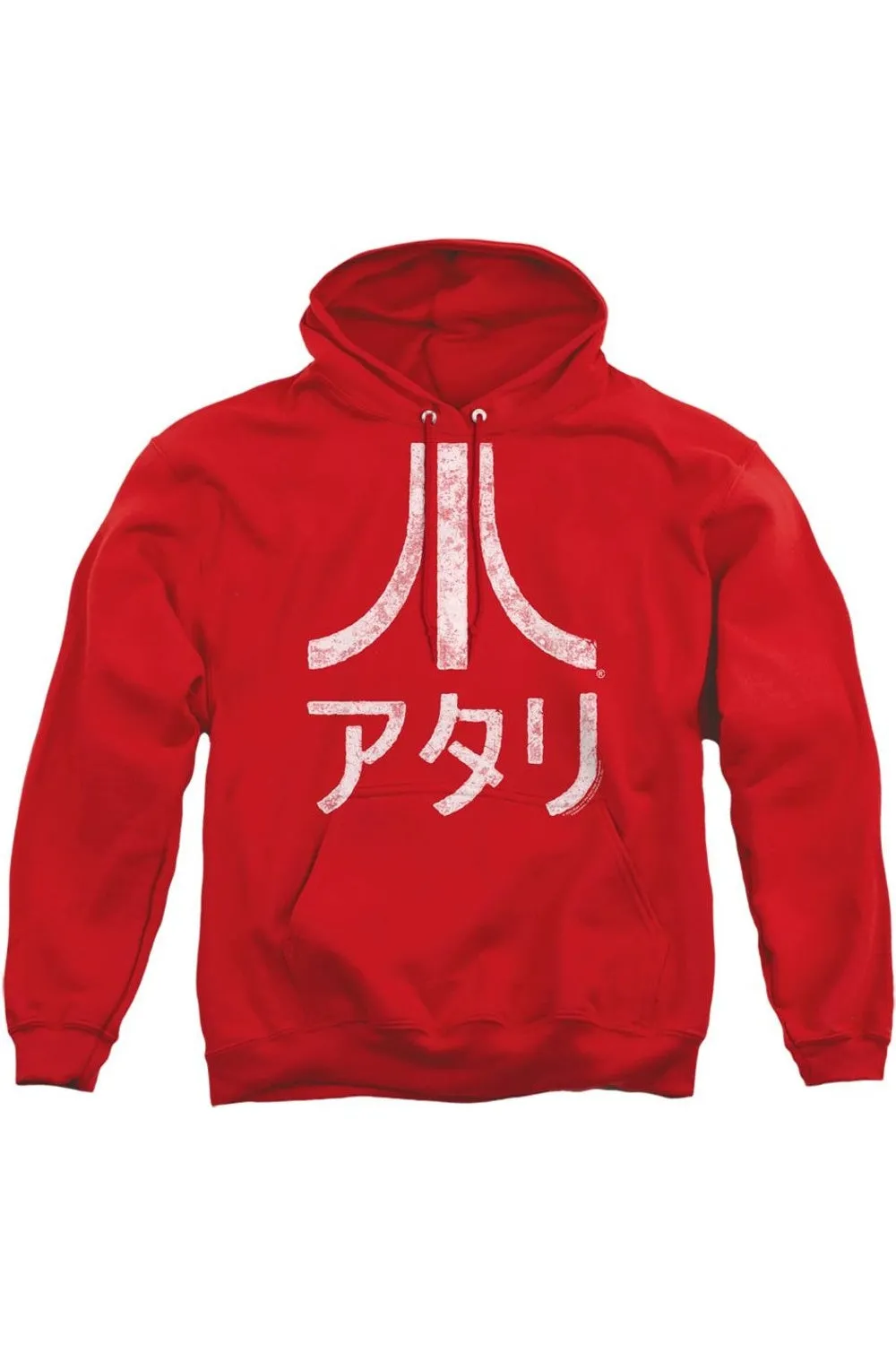 Atari Rough Kanji Adult Pull Over Hoodie