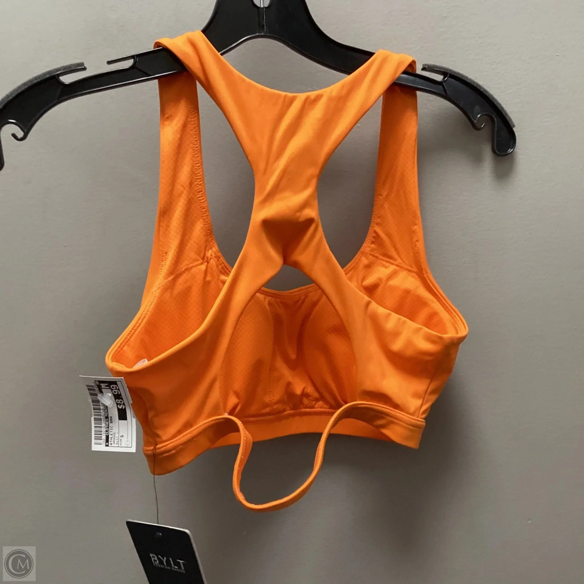 Athletic Bra By Clothes Mentor In Orange, Size: S