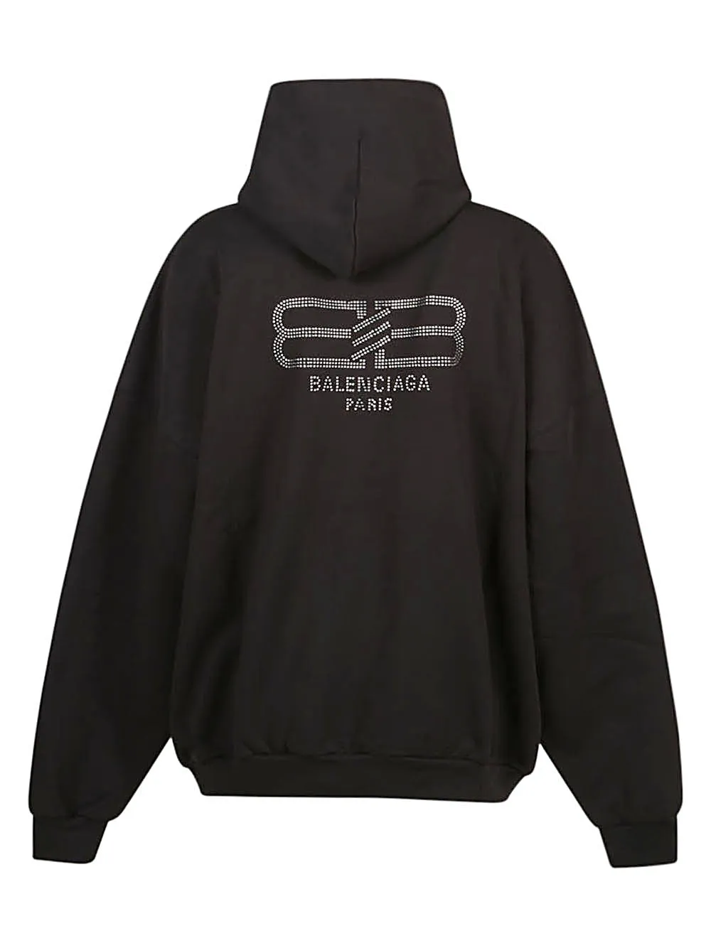 Balenciaga Women's Bb Strass Cotton Hoodie