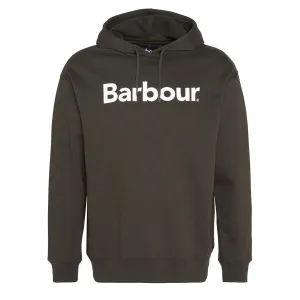 Barbour Brushed Nicholas OS Hoodie Sage Clothing Barbour