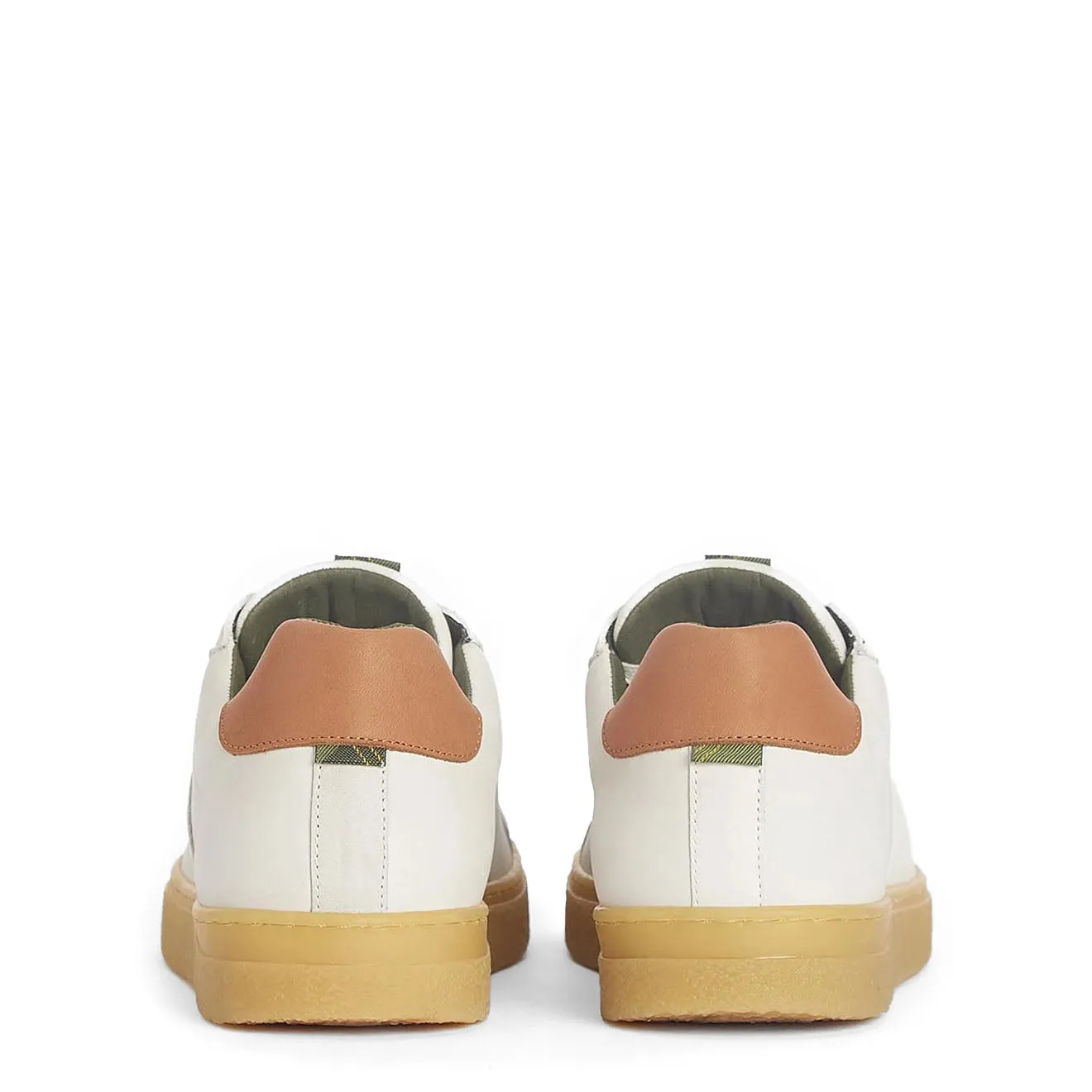 Barbour Reflect Trainer Off White Clothing Barbour